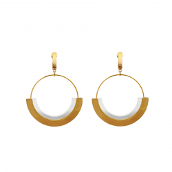 BOUCLES D'OREILLES SATURNE...