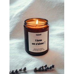 BOUGIE PARFUMEE - VIENS ON...