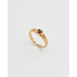 BAGUE HEART SIGNET