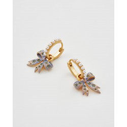 BOUCLES D'OREILLES BOW PEARL