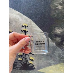 TASSE A CAFE BONJOUR MA CHATTE