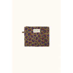 POCHETTE MANA LEOPARD FIRE