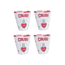 SET DE 4 TASSES CRUSH