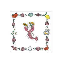 SERVIETTES EN PAPIER CRUSTACES