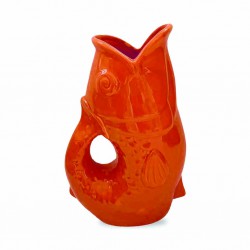 VASE PICHET POISSON ORANGE