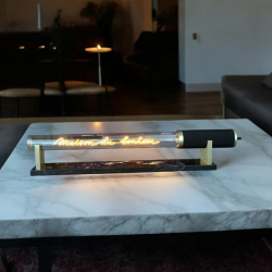 LAMPE TUBE HOME SWEET HOME...