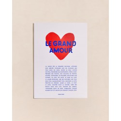 AFFICHE LE GRAND AMOUR