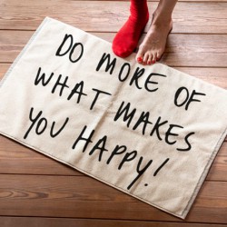 TAPIS DE BAIN "DO MORE WHAT...