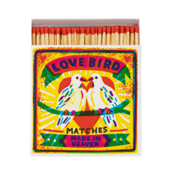 BOÎTE D'ALLUMETTES LOVE BIRDS
