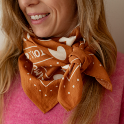 FOULARD ADULTE COEURS