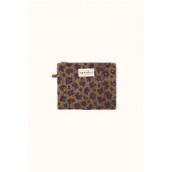 POCHETTE MANA LEOPARD FIRE