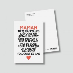 CARTE " MAMAN "