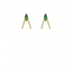 BOUCLES D'OREILLES GREEN...