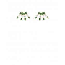 BOUCLES D'OREILLES GREEN...
