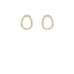 BOUCLES D'OREILLES OASIS OR