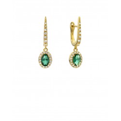 BOUCLES D'OREILLES GREEN...