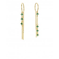 BOUCLES D'OREILLES GREEN...