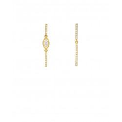 BOUCLES D'OREILLES FUNK OR