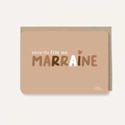 CARTE "MARRAINE"