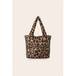 CABAS FLOTTE NEW LEOPARD