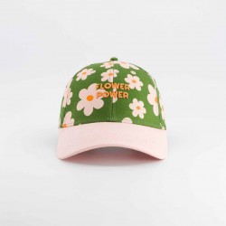 CASQUETTE FLOWER POWER ENFANT