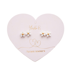 DUO DE BOUCLES D’OREILLES-...