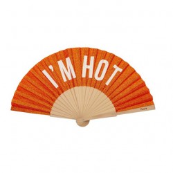 EVENTAIL "I'M HOT" ORANGE...