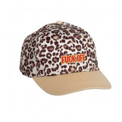 CASQUETTE LEOPARD "FUCK OFF"