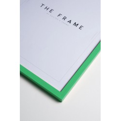 CADRE BOIS MENTHE A4