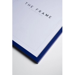 CADRE BOIS BLEU 30X40