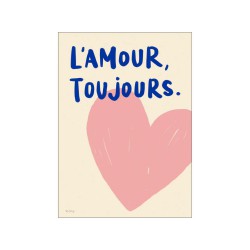 AFFICHE L'AMOUR TOUJOURS 30X40