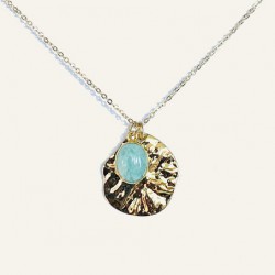 COLLIER MAURICE AMAZONITE