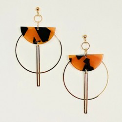 BOUCLES D'OREILLES LUCIE FAUVE
