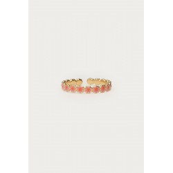 BAGUE BOTANICAL AVEC FLEURS...