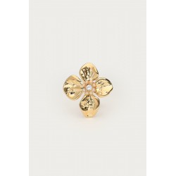 BAGUE BOTANICAL AVEC FLEUR...