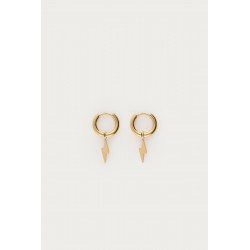 BOUCLES D’OREILLES AVEC ÉCLAIR