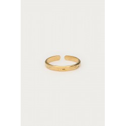 BAGUE LARGE STRUCTURÉE