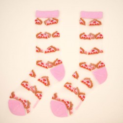 CHAUSSETTES TRANSPARENTES...