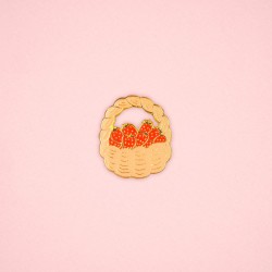 PIN'S PANIER DE FRAISES