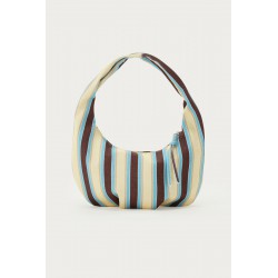 SAC EN DENIM MARRON ET...