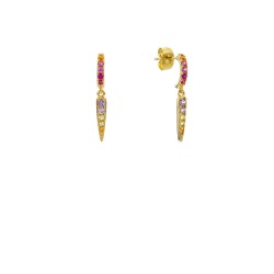 BOUCLES D'OREILLES RAINBOW...