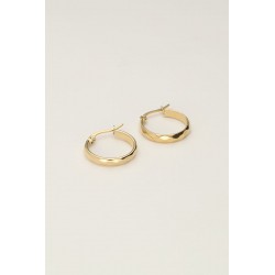 BOUCLES D'OREILLES MOTIF ROND
