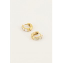 BOUCLES D'OREILLES STRASS...