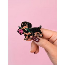 BROCHE "TECKEL"