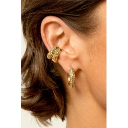 EARCUFF GREY CHAMPAGNE