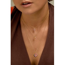 COLLIER FUCHSIA TRIADE