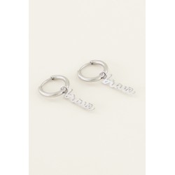 BOUCLES D'OREILLES COURAGEUSE