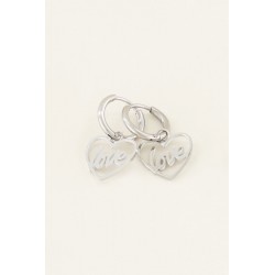 BOUCLES D'OREILLES COEUR ET...