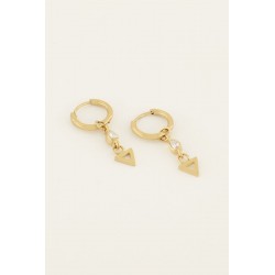 BOUCLES D'OREILLES PIERRES 6