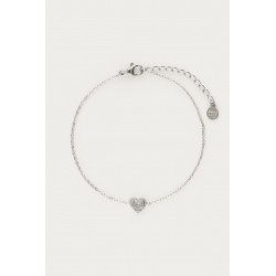 BRACELET CŒUR À STRASS